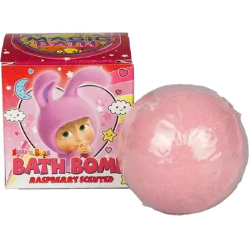 Koupelová sůl Šumivá koule do koupele Máša a Medvěd