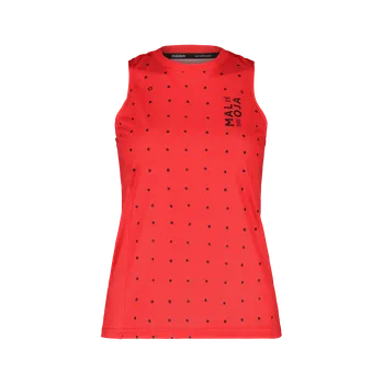 Dámské oblečení Dámský nátělník MALOJA GrandvaliraM. Top bright Rose Bubbledots M