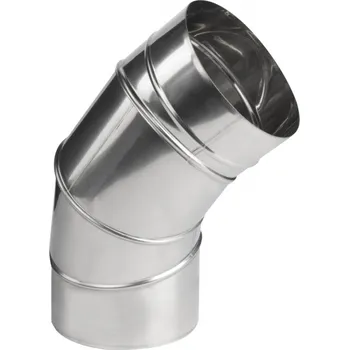 Kouřovod PRODMAX 100 Koleno 0-90° nastavitelné /0,6mm nerez