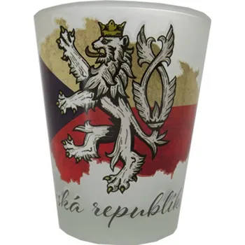 Sklenice Panák (štamprle) Czech Republic 0,04 l - průhledný