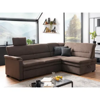 Sedací souprava Rohová sedací souprava PERSA Pravý roh - s rozkládáním a s úložným prostorem