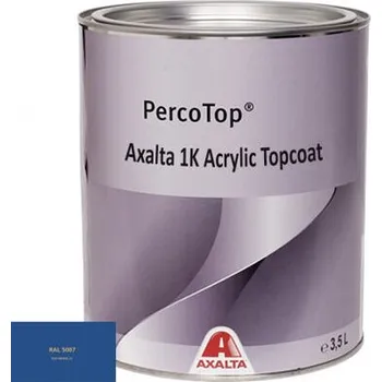 barva na kov Akrylátová 1K barva Axalta RAL 5007 5°lesku stupeň lesku Mat