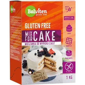Trvanlivě pečivo Balviten SP. z o. o. Mouka směs na dorty,wafle,palačinky 1kg Balviten bez lepku 3361