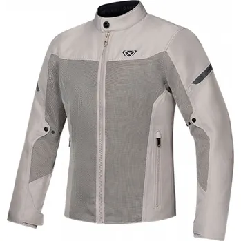 Moto oblečení Bunda na motorku IXON Fresh Slim šedobéžová 2XL
