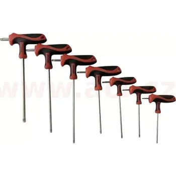 Šroubovák * sada šroubováků s T-rukojetí TX profil, 7ks