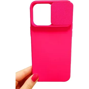 Pouzdro na mobilní telefon Pouzdro Camshield Soft iPhone 14 Pro Max Růžové