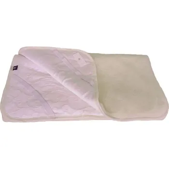 Prostěradlo L.C Manager kombinovaná podložka merino/bavlna 90x200cm