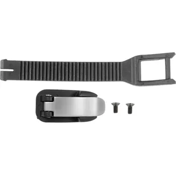 Moto obuv sada přezek a ALU ráčny pro boty Adventure Mid a Adventure 2.0/3.0, KORE (1 ks holenní přezky, délka přezky 14,5 cm)