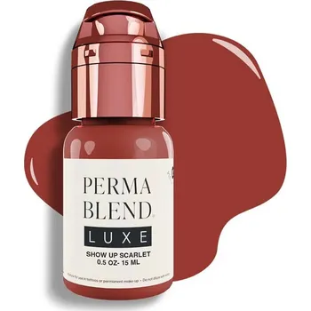 Tetovací barva PERMA BLEND LUXE - SHOW UP SCARLET 15ML