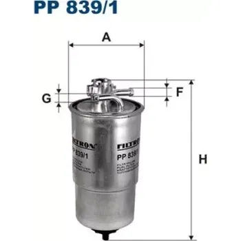 Palivový filtr FILTRON Palivový filtr PP 839/1