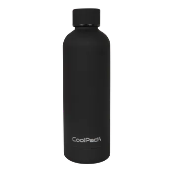 Školní batoh CoolPack termoláhev Bonet, 500 ml, nerez, černá