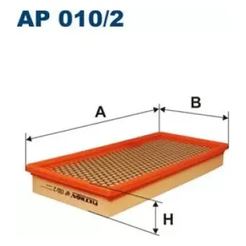 Vzduchový filtr FILTRON Vzduchový filtr AP 010/2