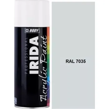 Silikonový sprej HB BODY IRIDA RAL 7035 Světle šedá BARVA VE SPREJI 400ML