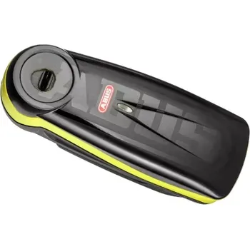 Motozámek zámek na kotoučové brzdy s alarmem Detecto 7000 RS1 (trn 3 x 5 mm), ABUS (černá, žlutá)