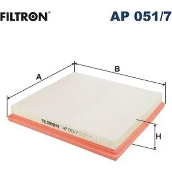 Vzduchový filtr FILTRON Vzduchový filtr AP 051/7