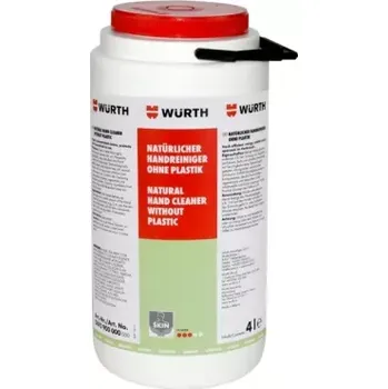 WURTH PŘÍRODNÍ ČISTIČ NA RUCE, BEZ PLASTŮ 4L