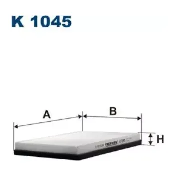 Kabinový filtr FILTRON Kabinový filtr K 1045