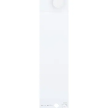 Obálka Obálka s drukem Oxford A4, euro závěs, druk na suchý zip, 6 ks, čirý