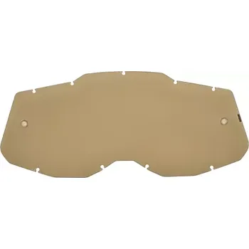 Příslušenství k helmě na motorku S100 plexi Accuri 2/Strata 2, 100% - USA dětské (kouřové, Anti-fog)