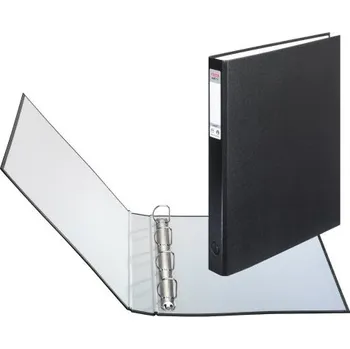Pořadač PP A4/2,5cm čtyřkroužkový Herlitz maX.file protect - černý