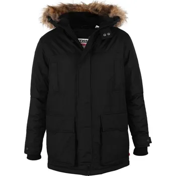 Zimní bunda - parka (černá) - v nadměrné velikosti 2360 black