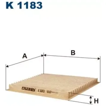 Kabinový filtr FILTRON Kabinový filtr K 1183