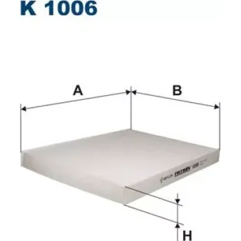 Kabinový filtr FILTRON Kabinový filtr K 1006
