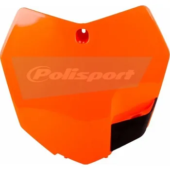 POLISPORT Přední poznávací značka oranžová KTM KTM SX-F 450 2013-2015