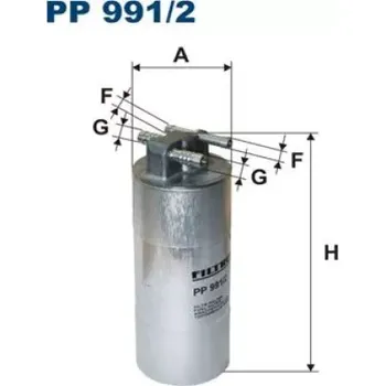 Palivový filtr FILTRON Palivový filtr PP 991/2