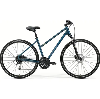 MERIDA CROSSWAY 100-LADY - L(55L) Teal-Blue(Silver-Blue/Lime)
