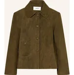 Ba&Sh Dámská Kožená Bunda Milas, khaki, 32