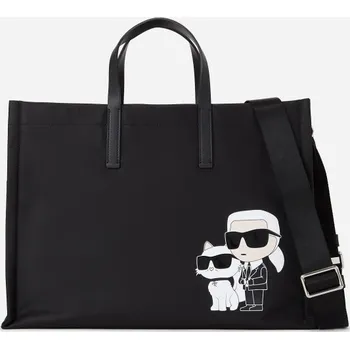 Karl Lagerfeld CROSSBODY KARL LAGERFELD K/IKONIK 2.0 NYLON LG CB TOTE BLACK černá