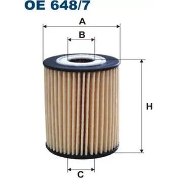 Olejový filtr FILTRON Olejový filtr OE 648/7