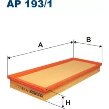 Vzduchový filtr FILTRON Vzduchový filtr AP 193/1