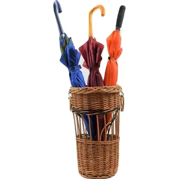 Stojan na deštník Proutěný stojan na deštníky Xita