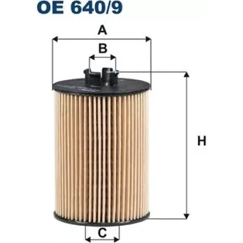 Olejový filtr FILTRON Olejový filtr OE 640/9