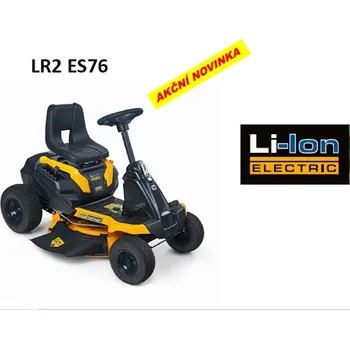 Zahradní traktor Cub Cadet LR2 ES76 - AKU mini rider s bočním výhozem