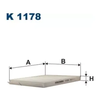 Filtr do auta FILTRON Kabinový filtr K 1178