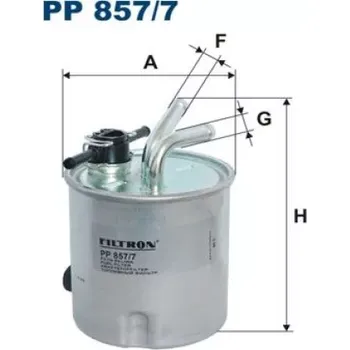 Palivový filtr FILTRON Palivový filtr PP 857/7