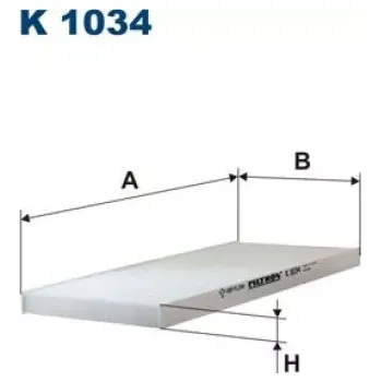 Filtr do auta FILTRON Kabinový filtr K 1034