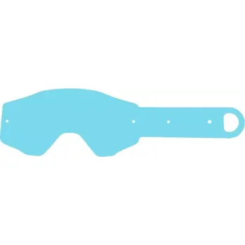 Příslušenství k helmě na motorku strhávací fólie plexi pro brýle ETHEN řady 06, Q-TECH (50 vrstev v balení, čiré)