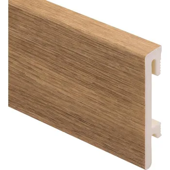 Podlahová lišta soklová Bravo 80mm - Desert Oak
