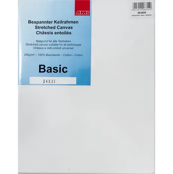 Malířské plátno AMI Malířské plátno 583899 White 24 x 30 cm 1 ks