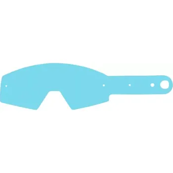 Příslušenství k helmě na motorku srhávací slídy plexi pro brýle FOX RACING řady MAIN, Q-TECH (50 vrstev v balení, čiré)