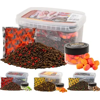 Benzar Mix Summer Pellet Box 400 g + Twister Nástraha + Aroma Sáček - Green Betain