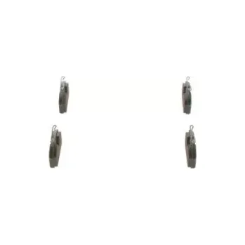 Brzdová destička BOSCH Sada brzdových doštiček: 0 986 424 275