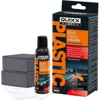 Autokosmetika Quixx Black Plastic Colour - Černidlo na plasty