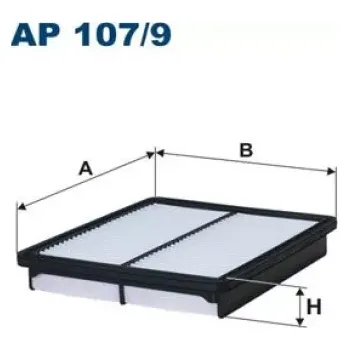 Autodíl FILTRON Vzduchový filtr AP 107/9