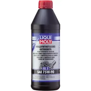 Převodový olej LIQUI MOLY 1414 PLNĚ SYNTETICKÝ PŘEVODOVÝ OLEJ SAE 75W-90 - 1L