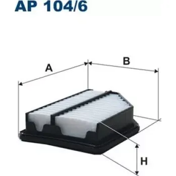 Autodíl FILTRON Vzduchový filtr AP 104/6